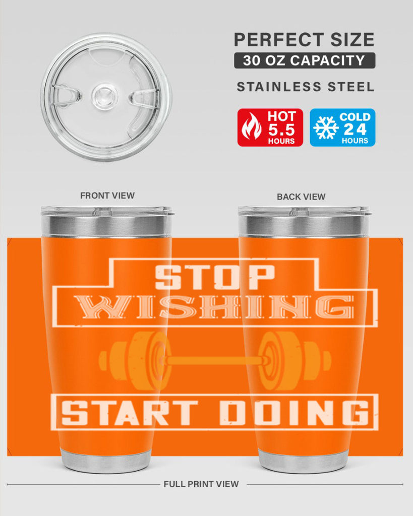 stop weshing start doing 74#- gym- Tumbler
