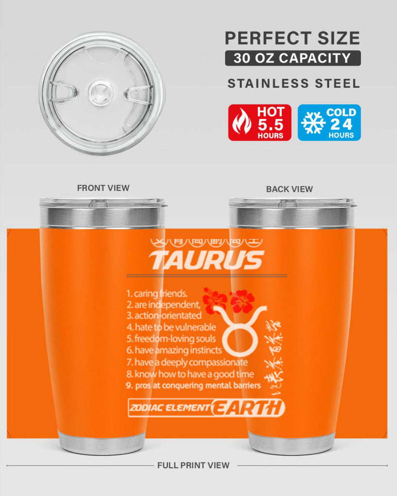 taurus 518#- zodiac- Tumbler
