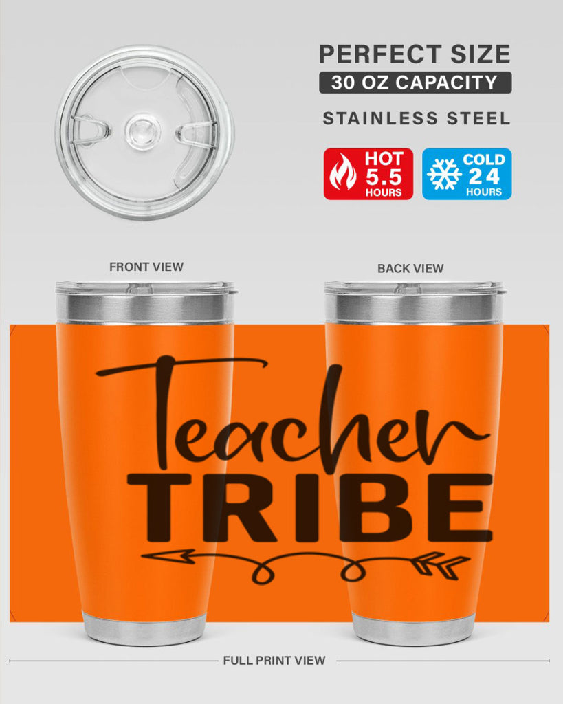 teacher tribe Style 137#- teacher- tumbler