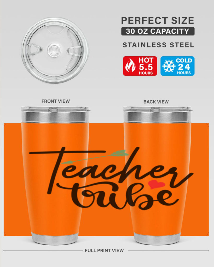 teacher tribe Style 139#- teacher- tumbler