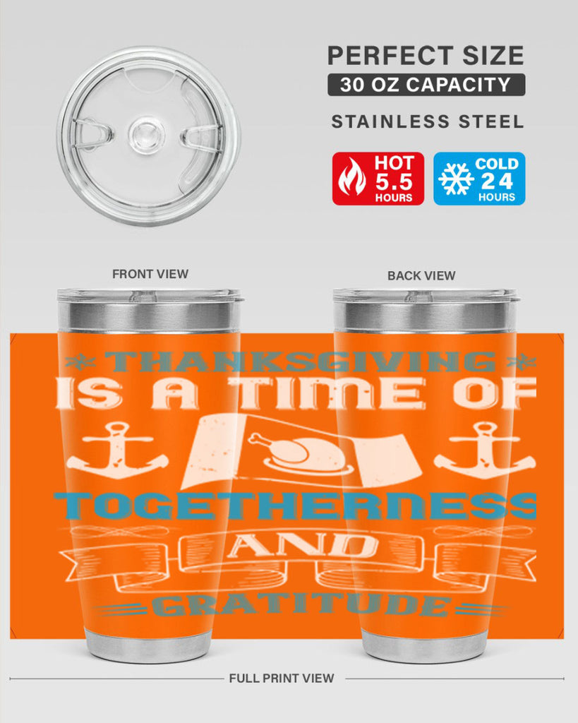 thanksgiving is a time of togetherness and gratitude 12#- thanksgiving- Tumbler