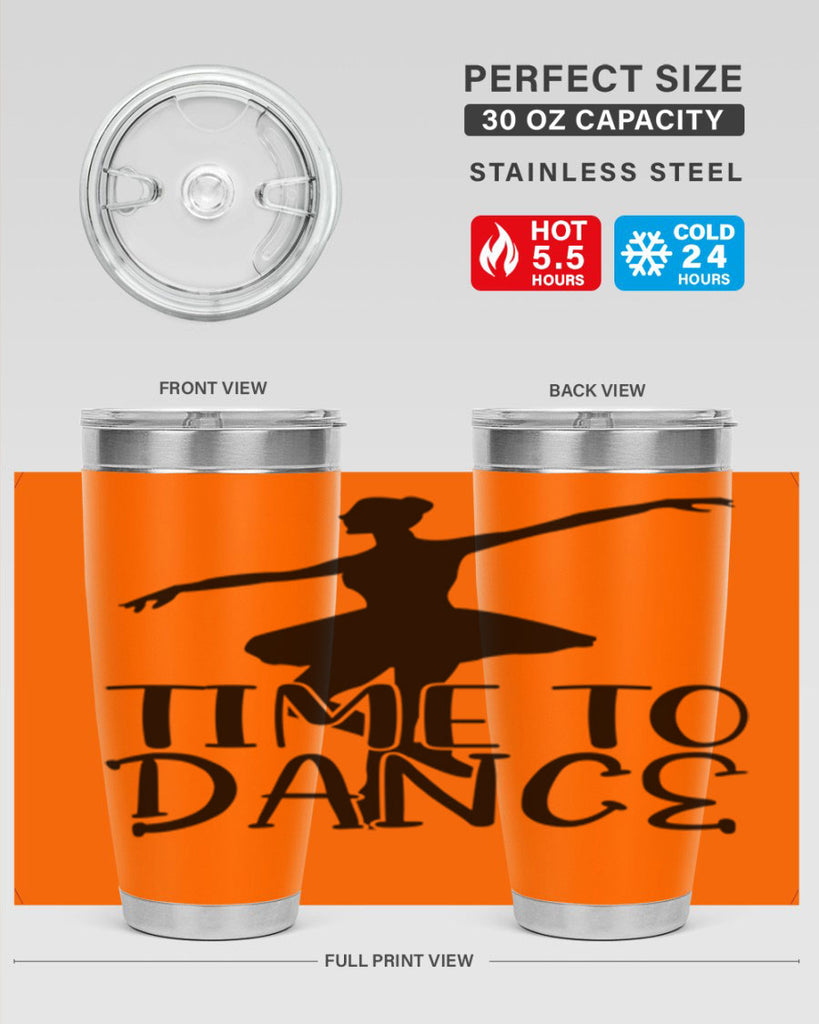 time to dance86#- ballet- Tumbler