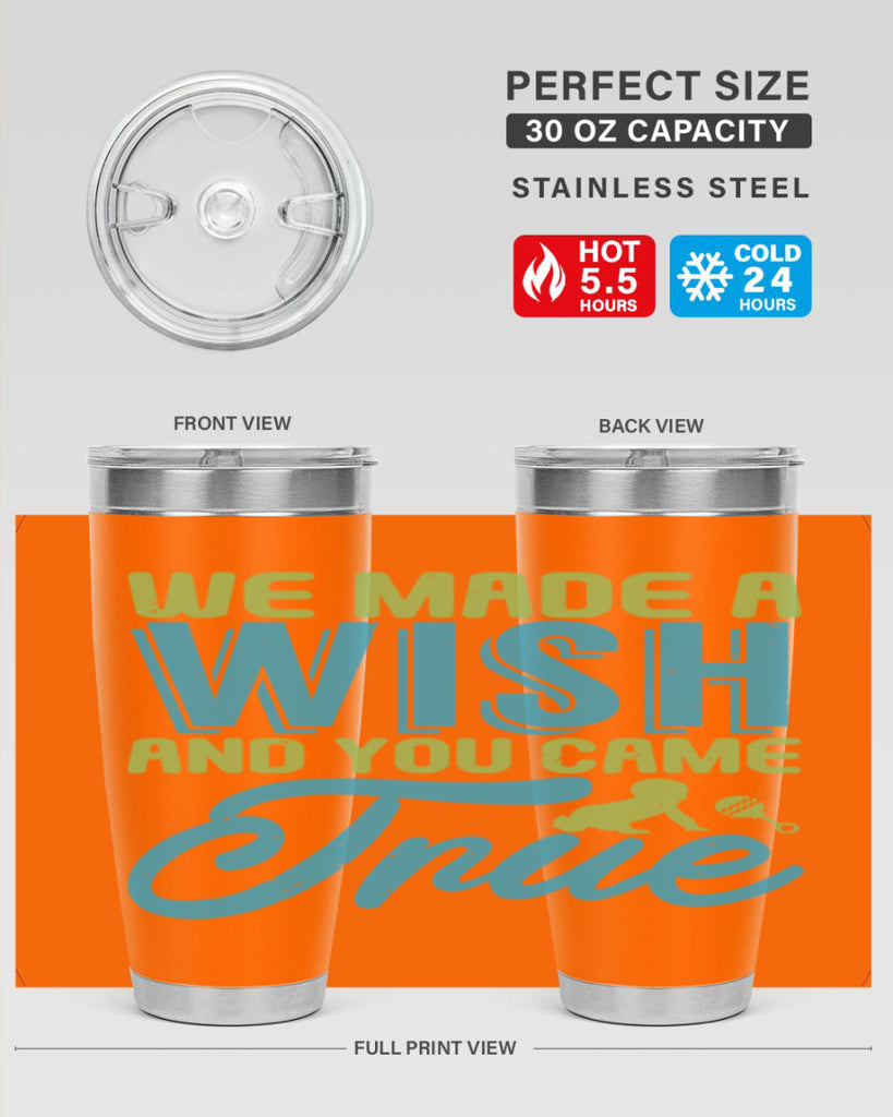 we made a wish and you can true Style 164#- baby- tumbler