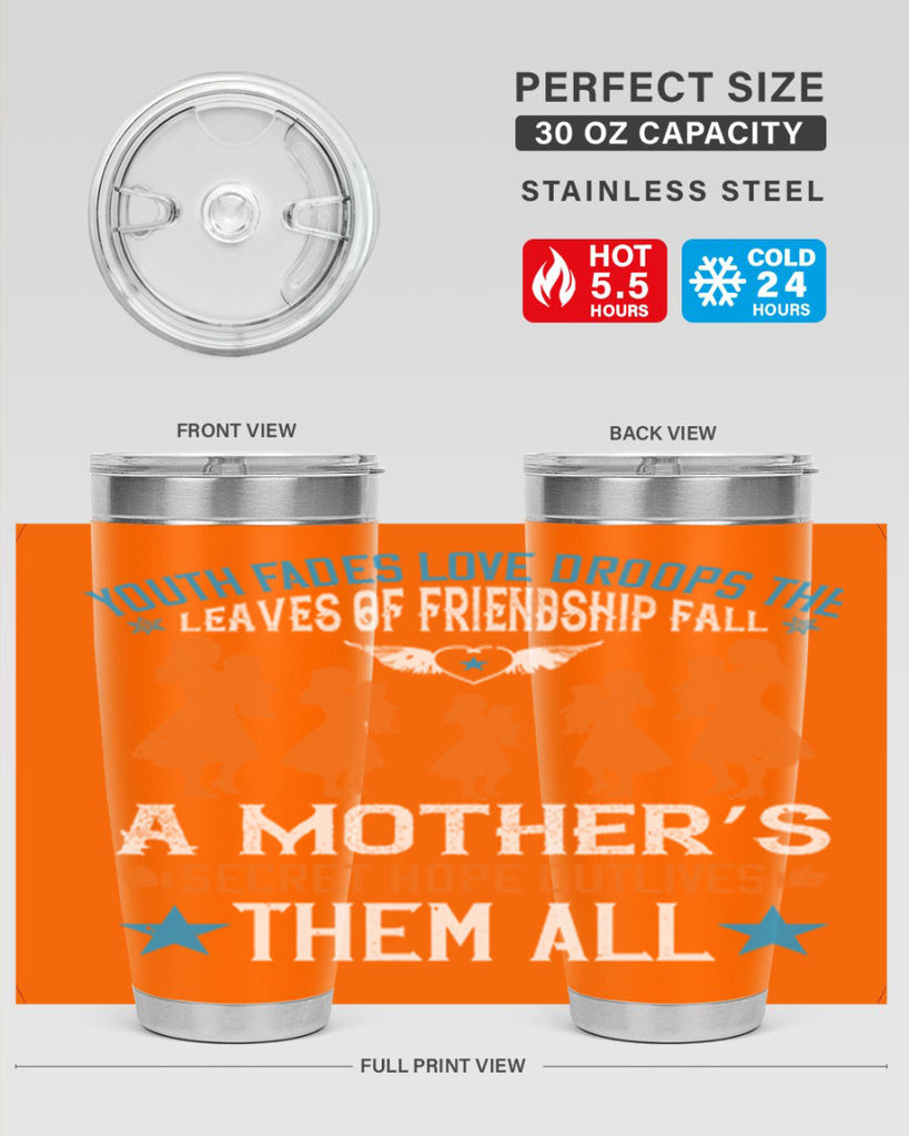 youth fades love droops 9#- mothers day- Tumbler