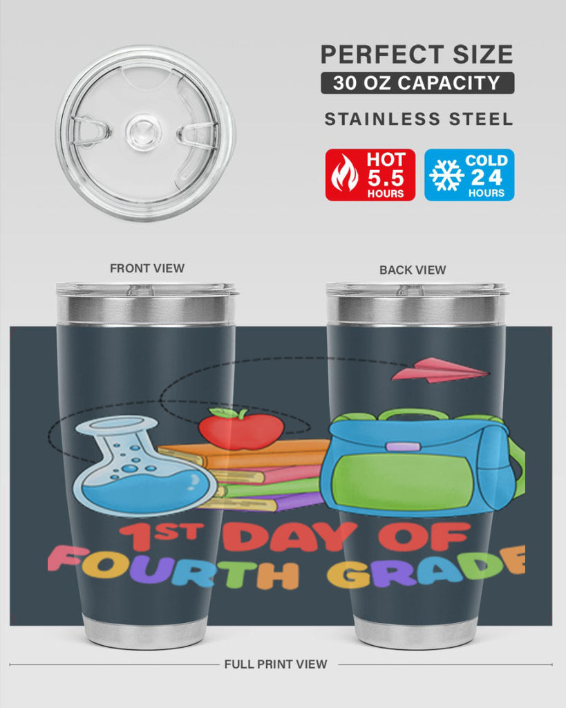 4th day of 4th Grade 5#- 4th  grade- Tumbler