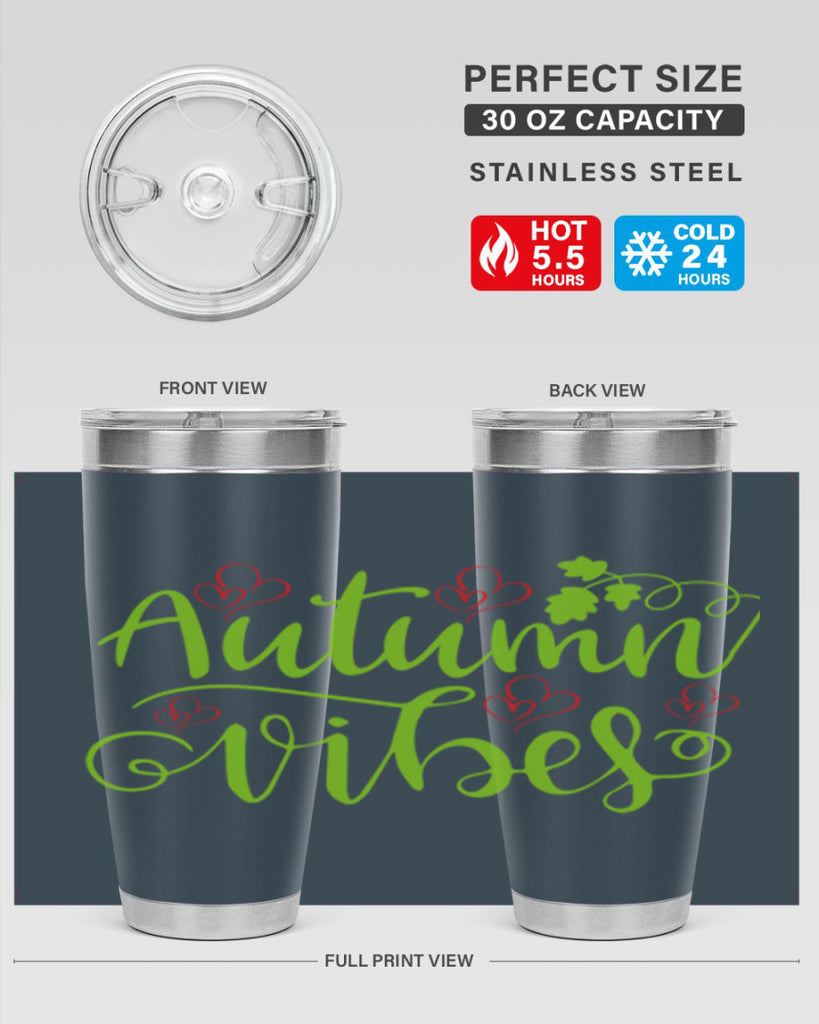 Autumn Vibes 40#- fall- Tumbler