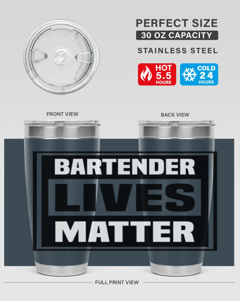BARTENDER Style 7#- bartender- tumbler