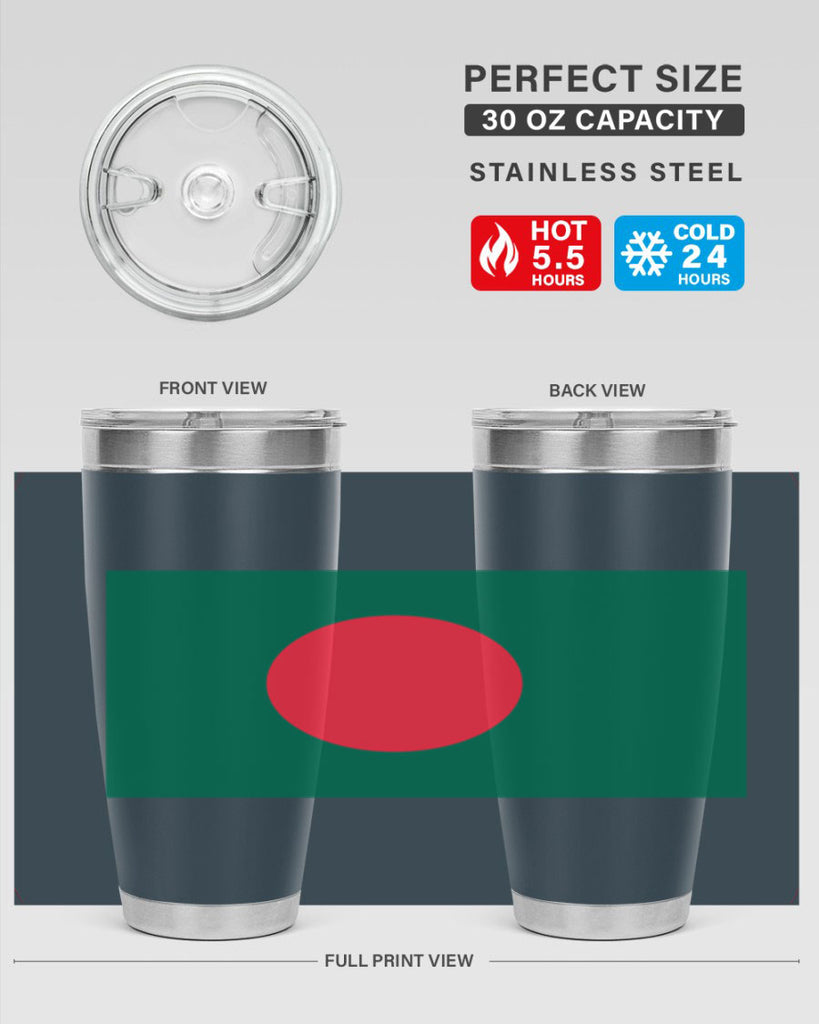 Bangladesh 184#- world flags- Tumbler