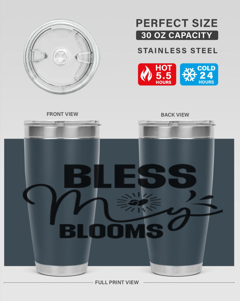 Bless My Blooms 42#- spring- Tumbler