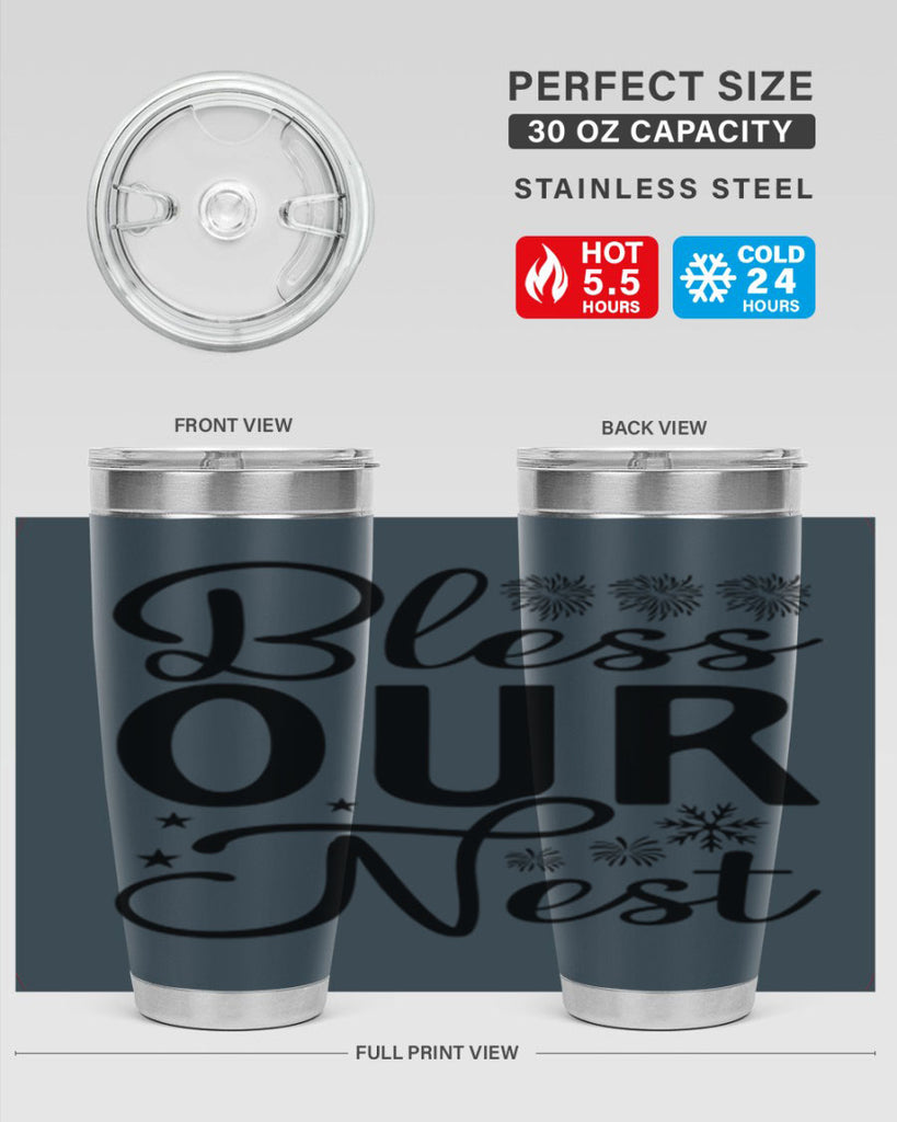 Bless Our Nest 51#- spring- Tumbler