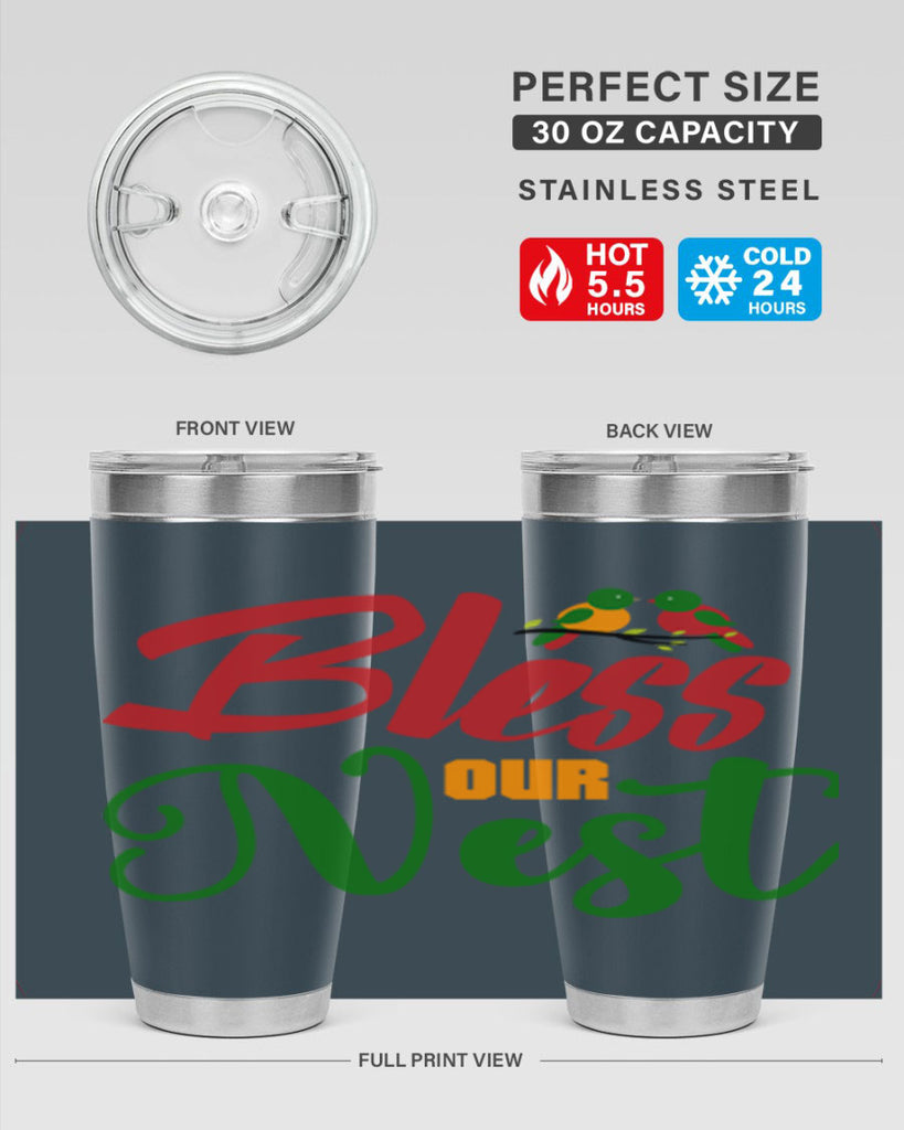 Bless Our Nest 67#- spring- Tumbler