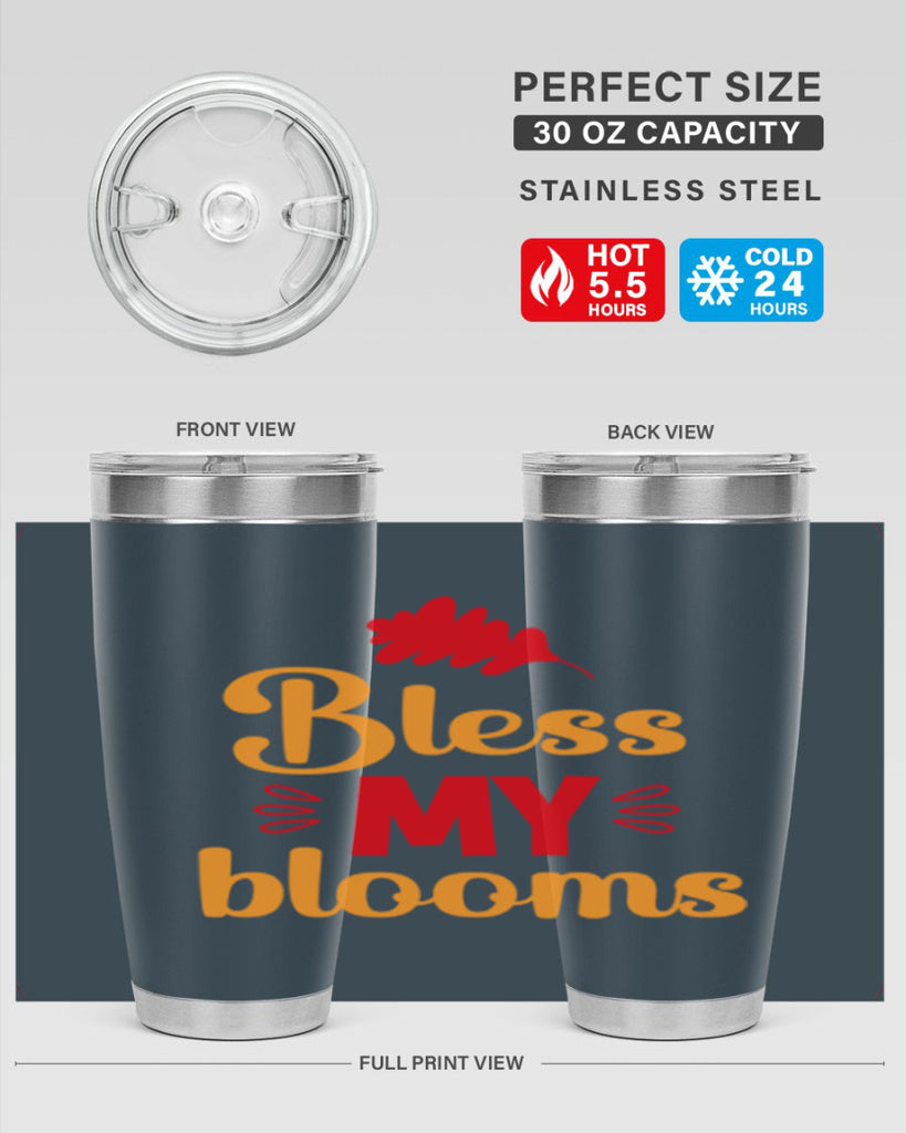 Bless my blooms 43#- spring- Tumbler
