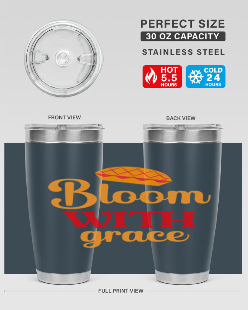 Bloom with grace 81#- spring- Tumbler