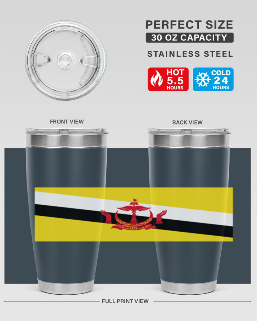 Brunei 173#- world flags- Tumbler