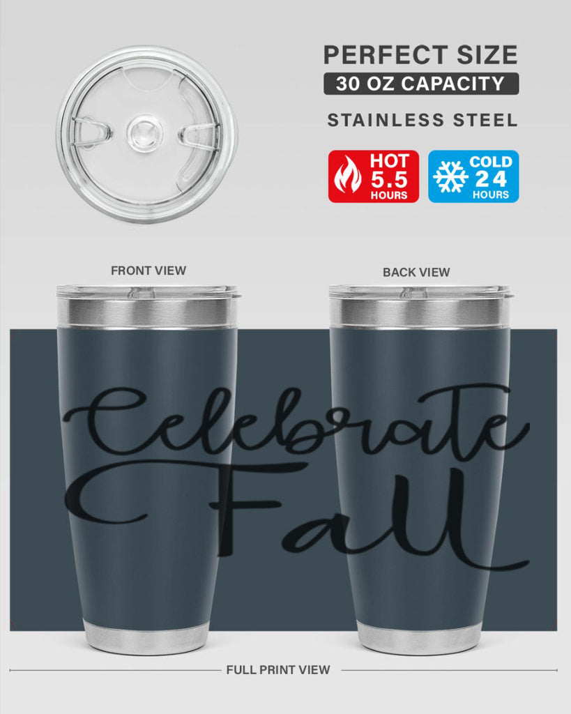 Celebrate Fall 60#- fall- Tumbler