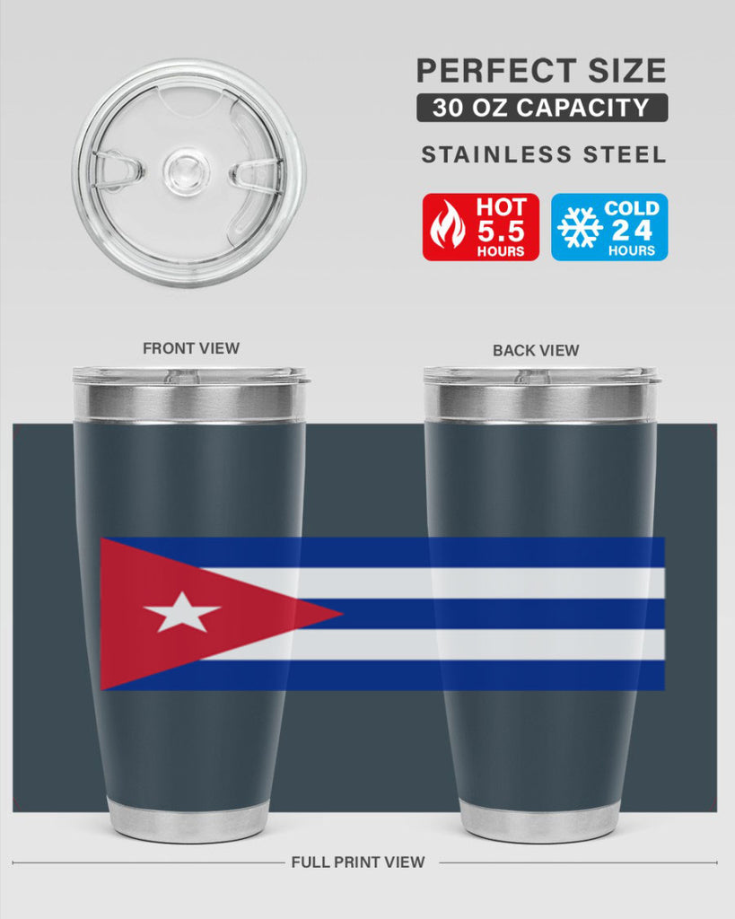 Cuba 154#- world flags- Tumbler