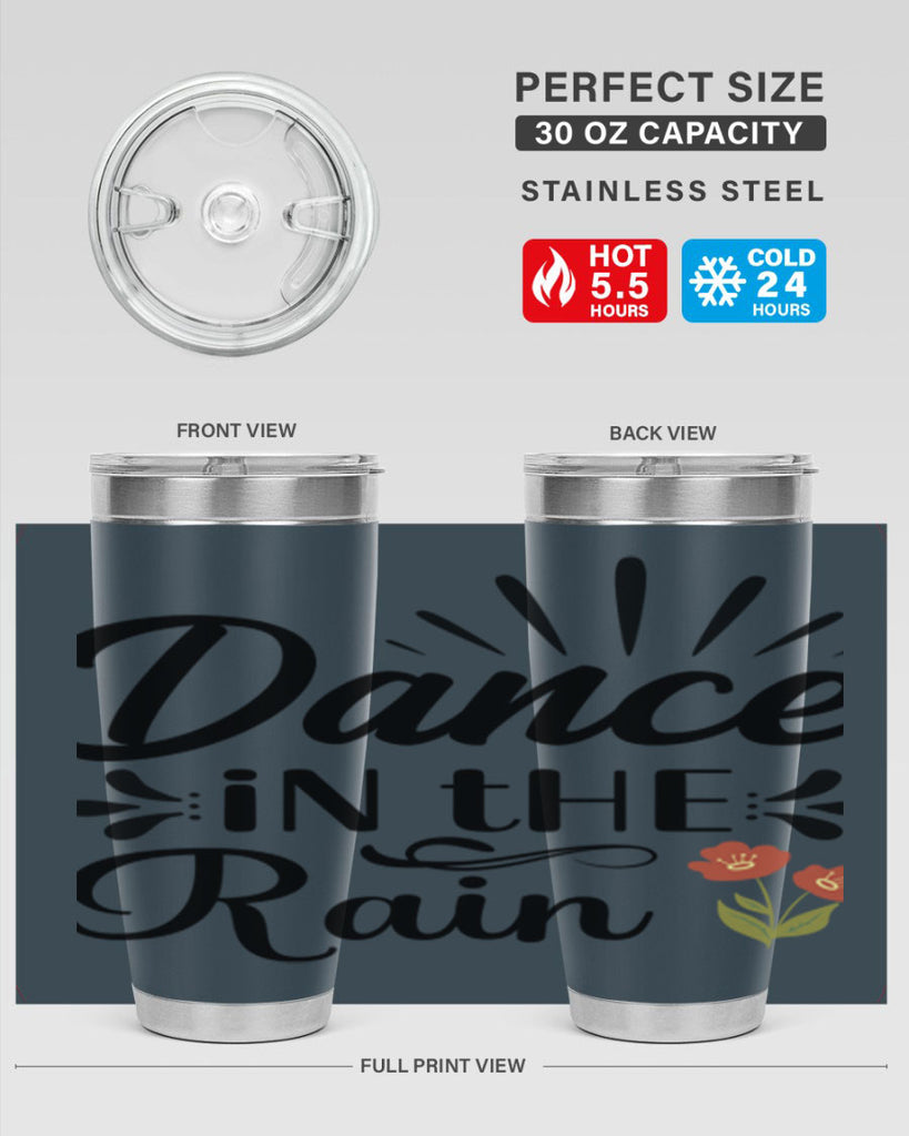 Dance in the Rain  121#- spring- Tumbler