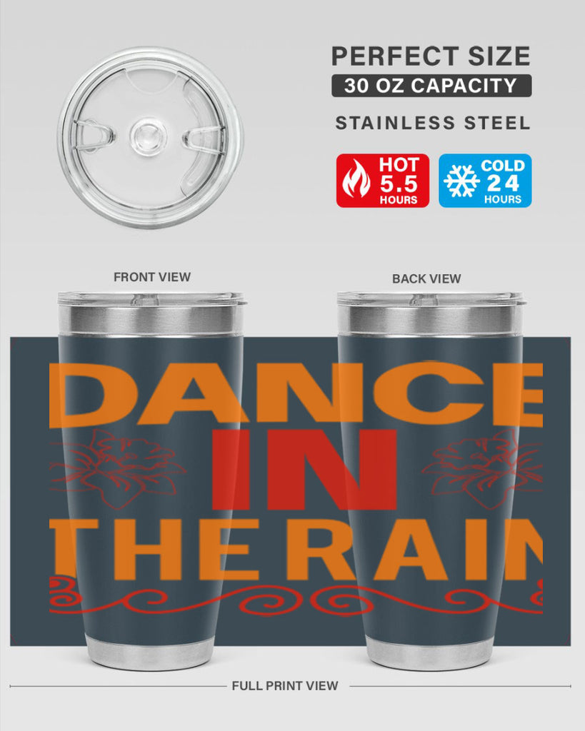 Dance in the rain 117#- spring- Tumbler