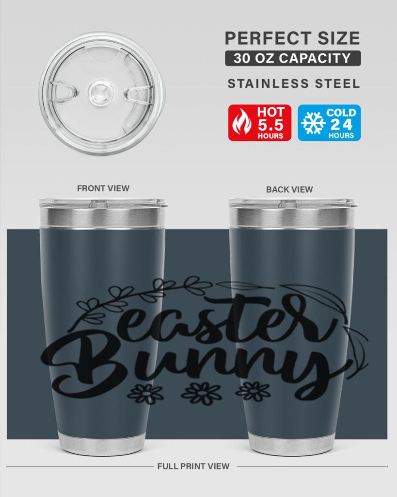 Easter bunny  129#- spring- Tumbler