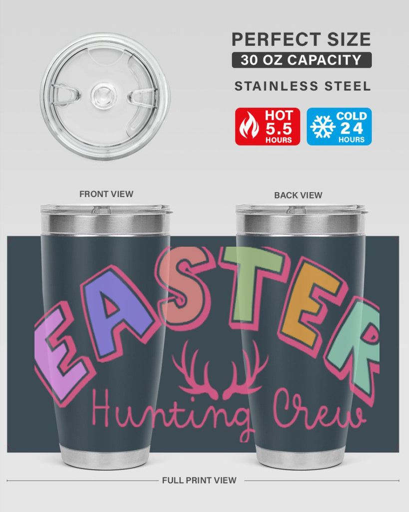 Easter hunting crew127#- spring- Tumbler