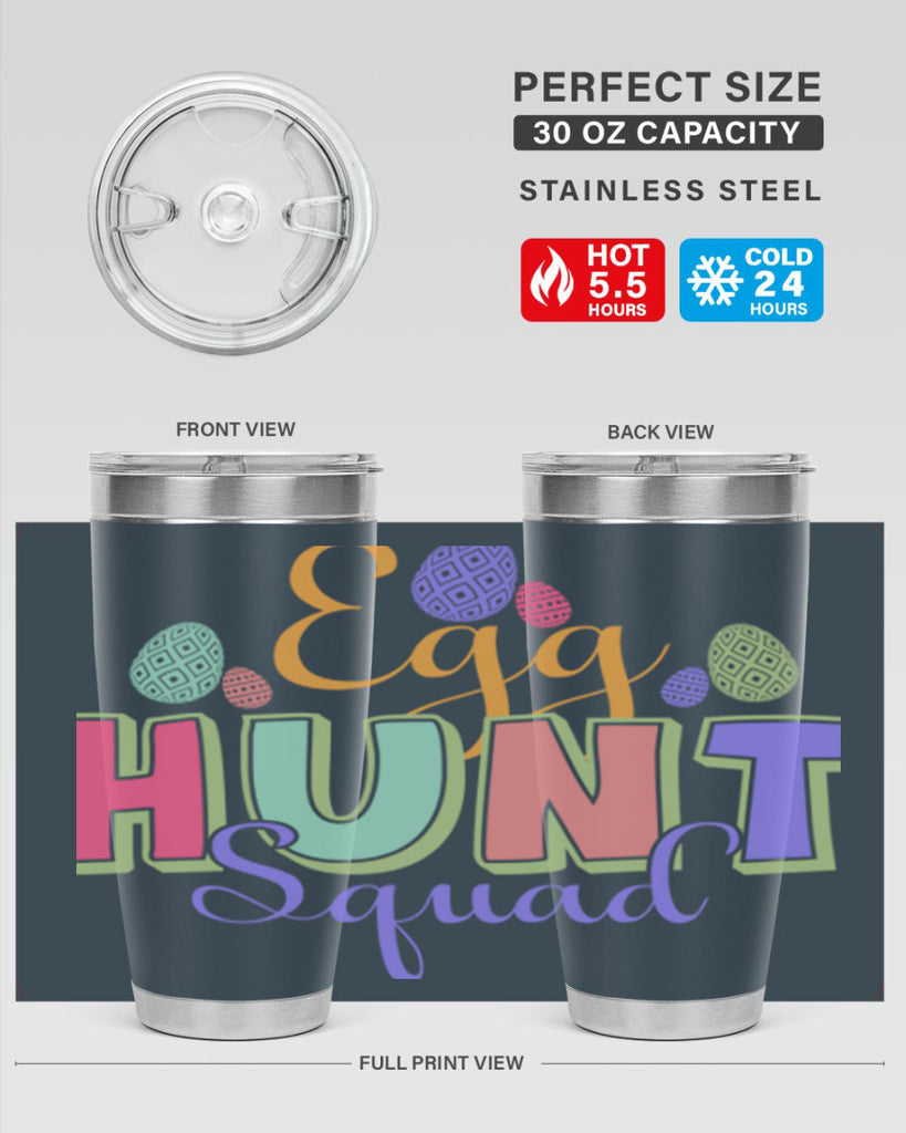 Egg hunt squad130#- spring- Tumbler