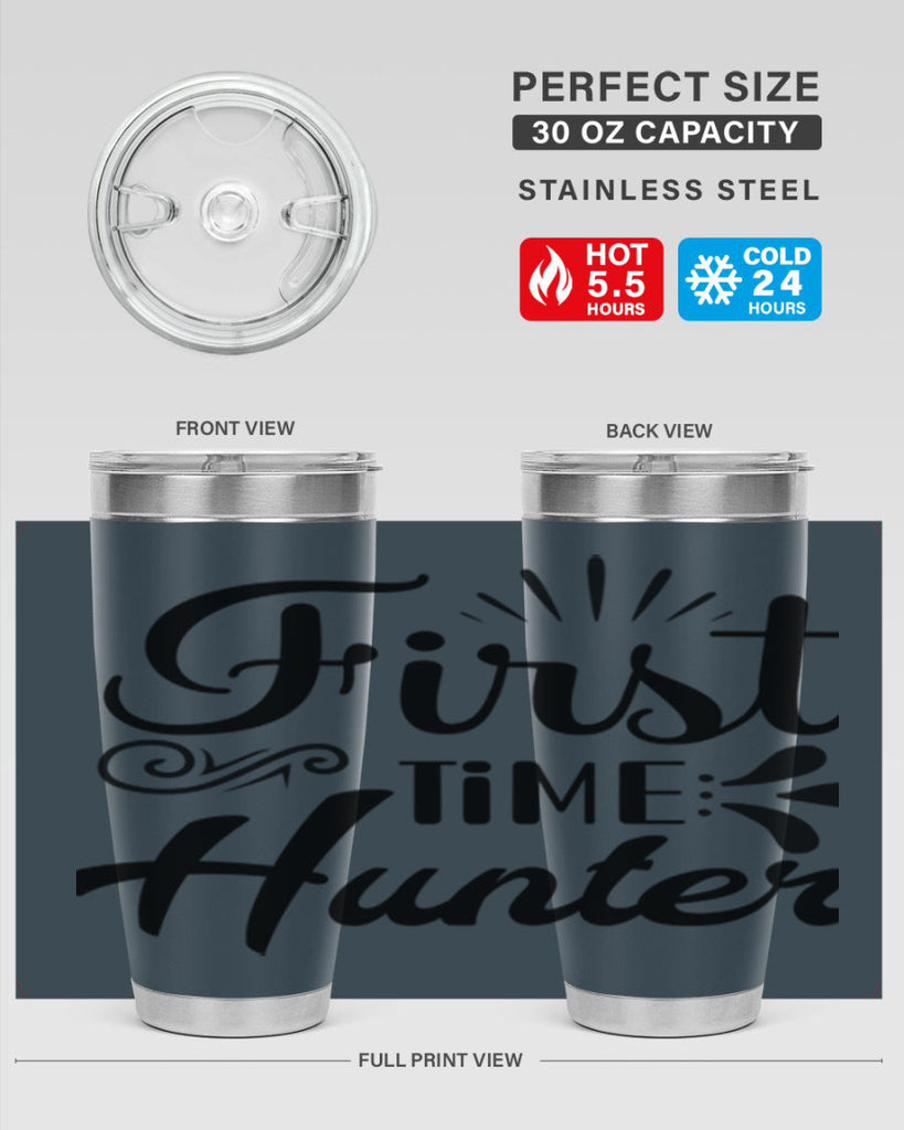 First Time Hunter  140#- spring- Tumbler