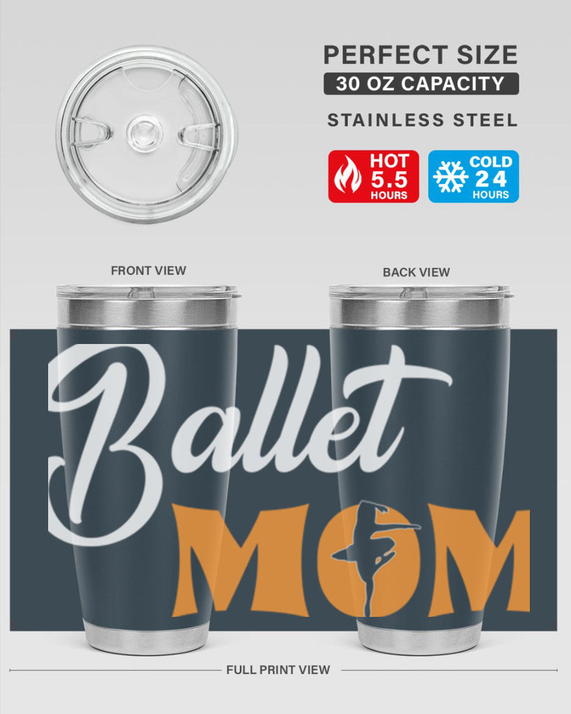 Fitted Dance Mom Ballet SVG Ballet 40#- ballet- Tumbler