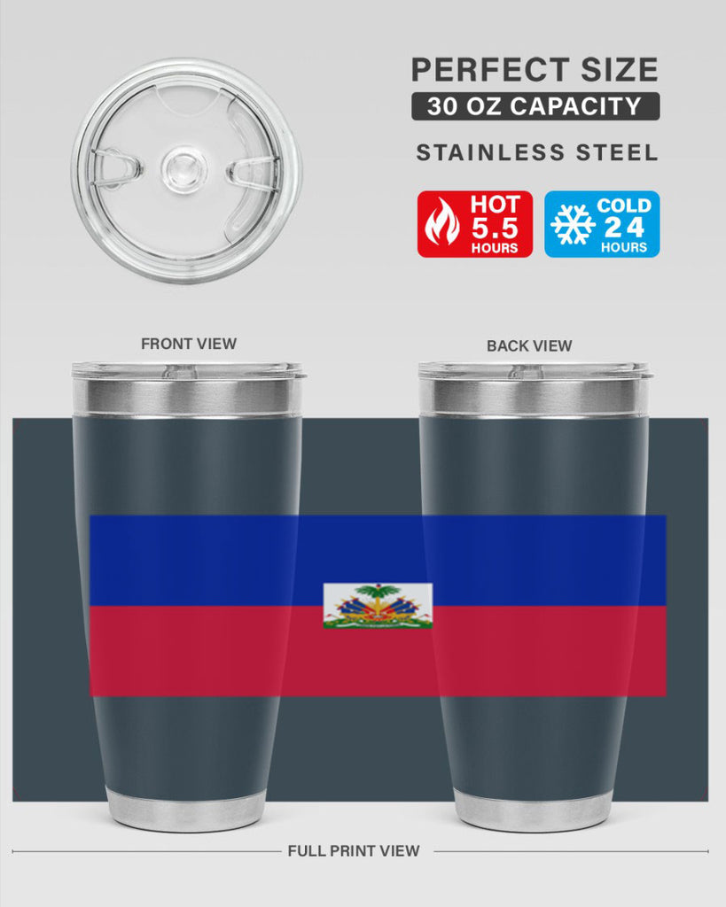 Haiti 125#- world flags- Tumbler