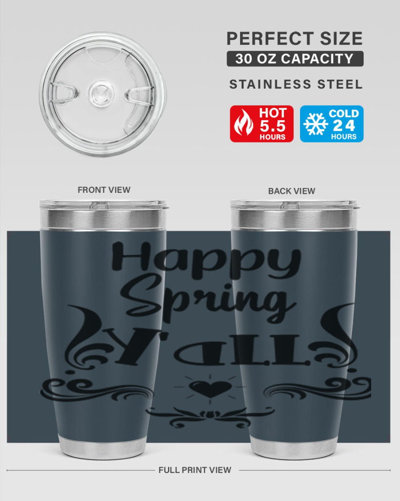 Happy Spring Yall 171#- spring- Tumbler