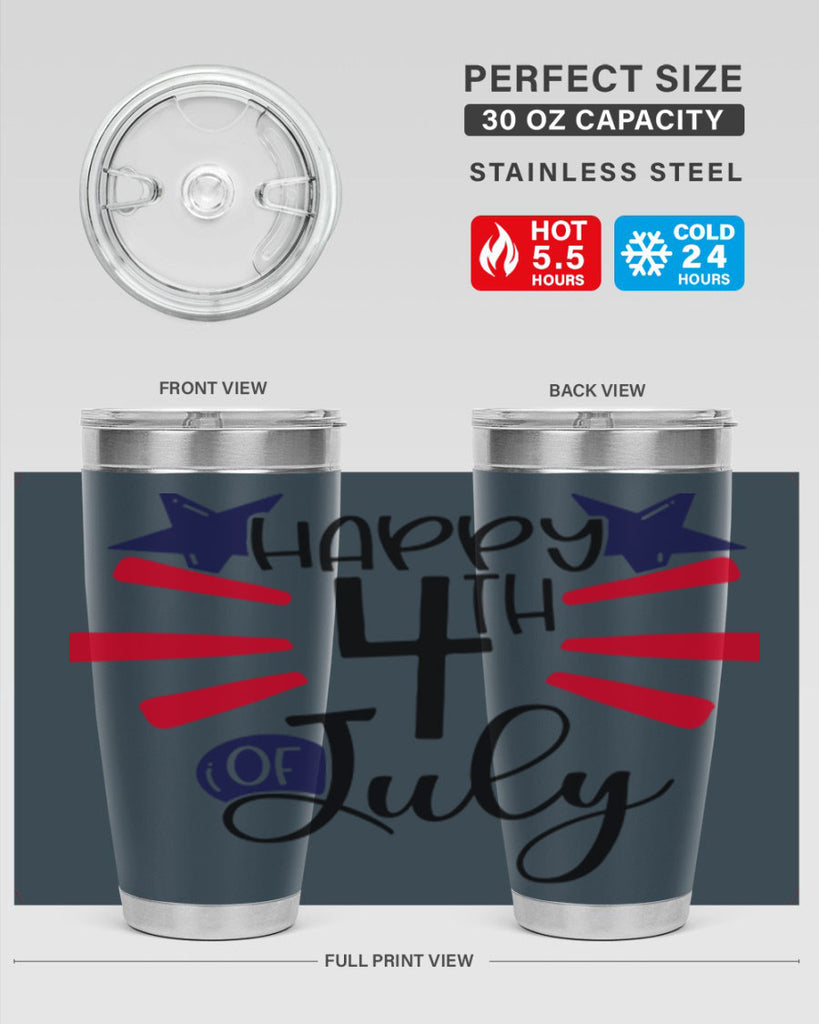 Happy th Of July Style 155#- Fourt Of July- Tumbler