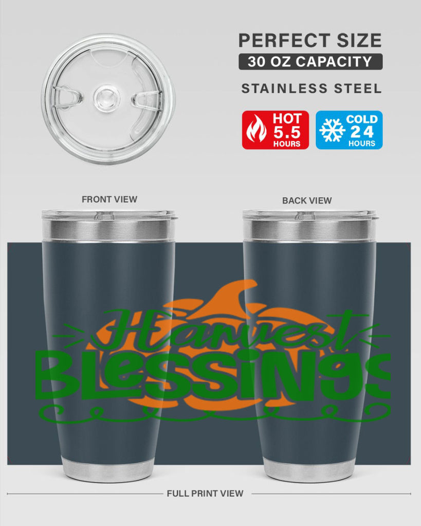 Harvest Blessings 265#- fall- Tumbler