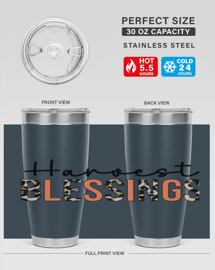 Harvest blessings 263#- fall- Tumbler