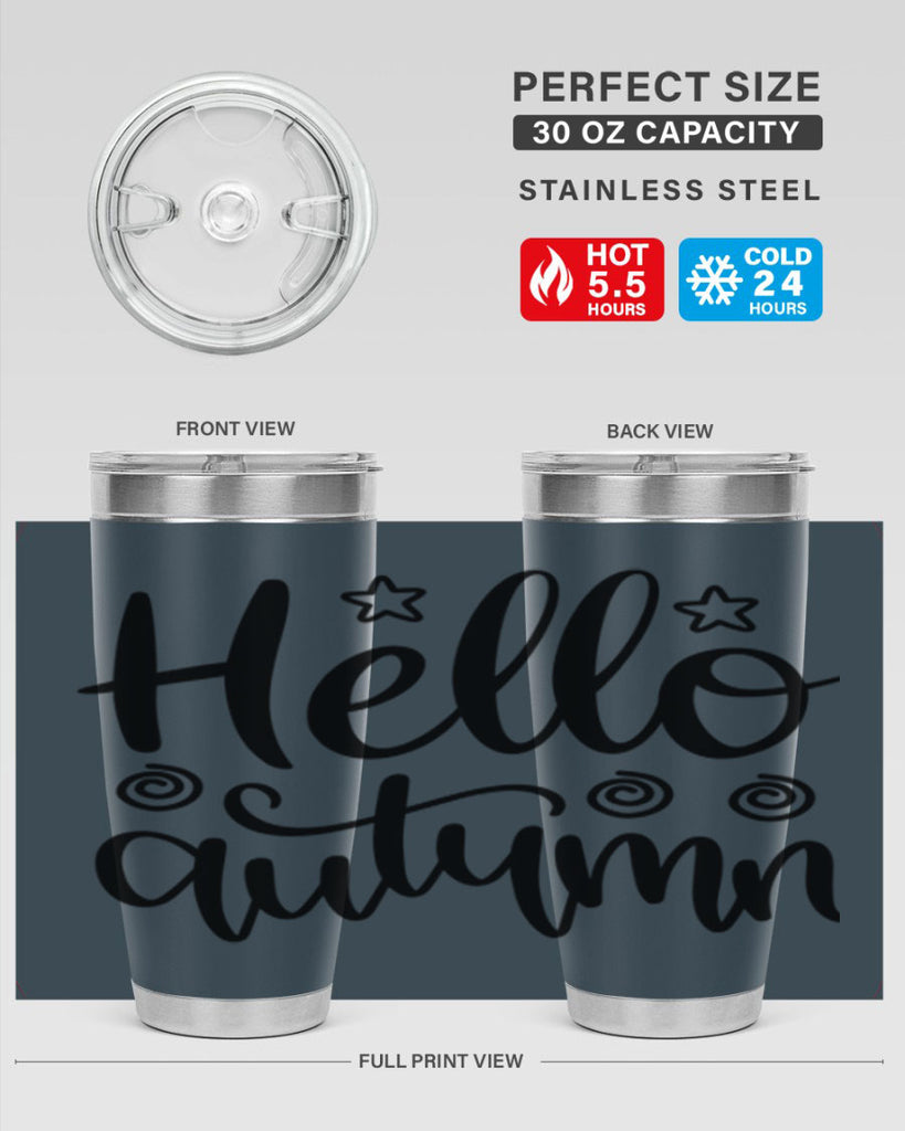 Hello Autumn 270#- fall- Tumbler