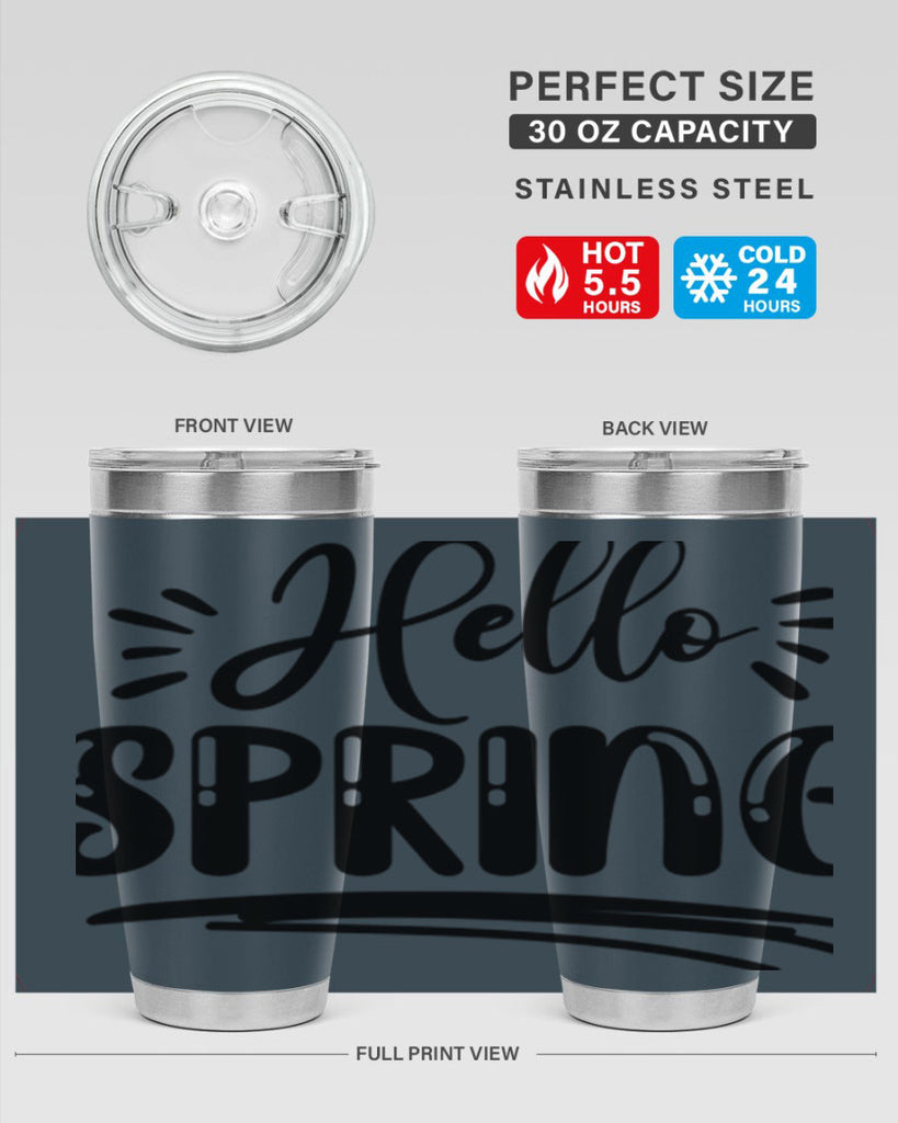 Hello Spring  229#- spring- Tumbler