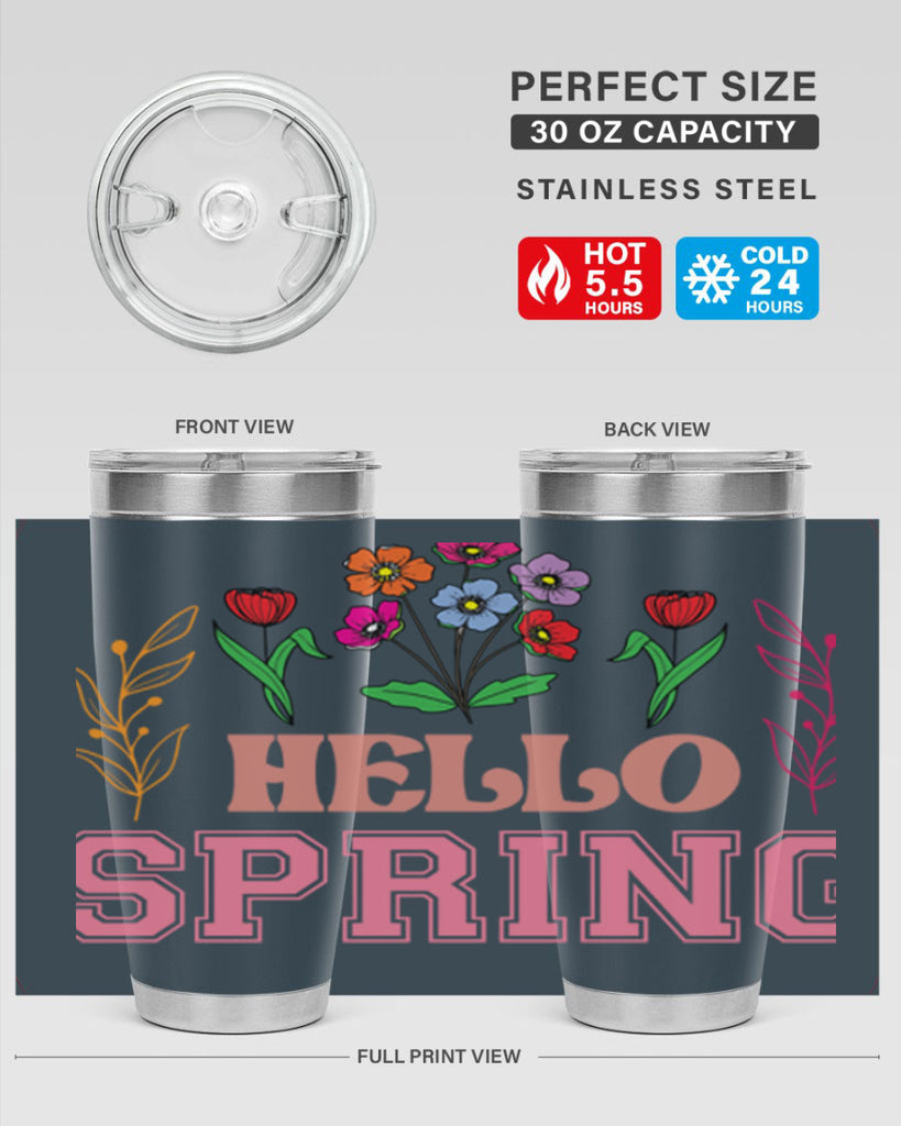 Hello Spring  234#- spring- Tumbler