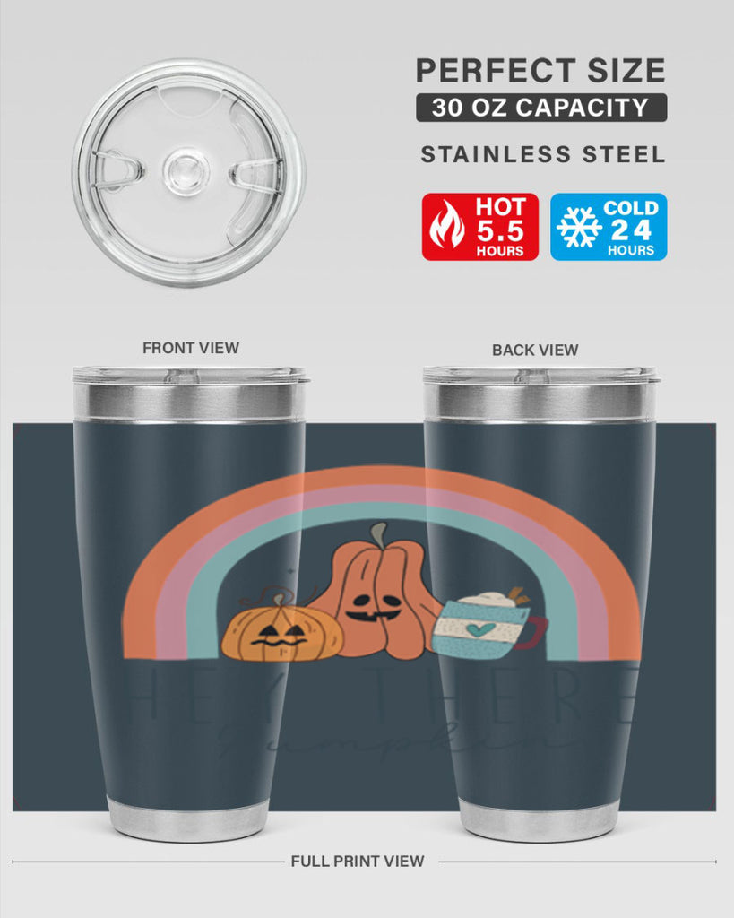 Hey There Pumpkin 309#- fall- Tumbler