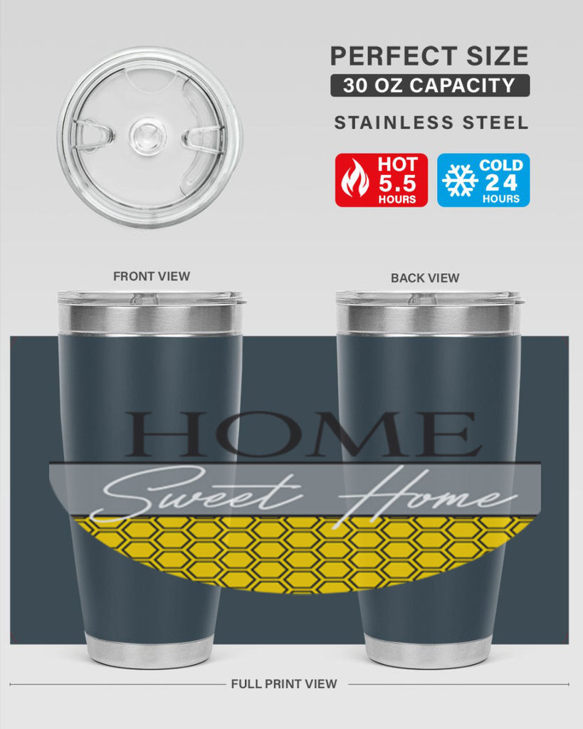 Home Sweet Home Hive lines246#- spring- Tumbler