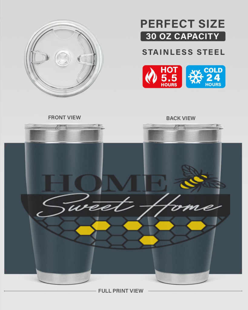 Home Sweet home bee and hive244#- spring- Tumbler