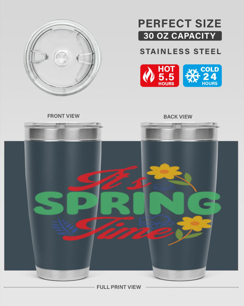 It's Spring Time 277#- spring- Tumbler