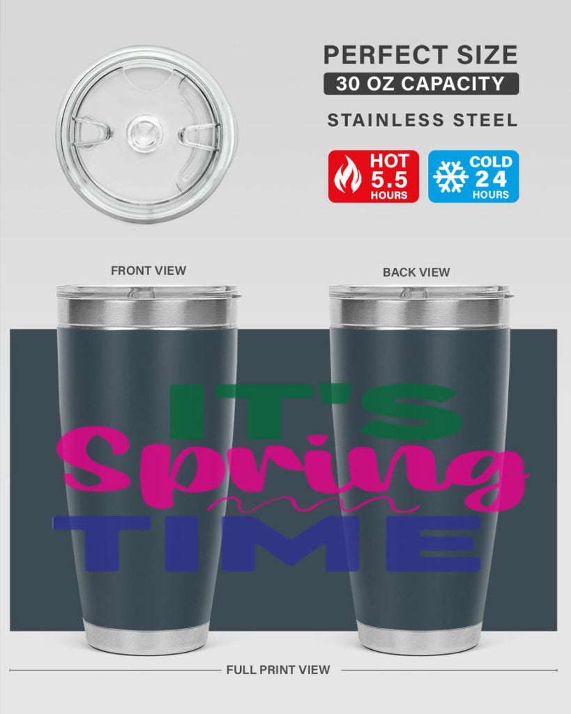 It's Spring Time 278#- spring- Tumbler