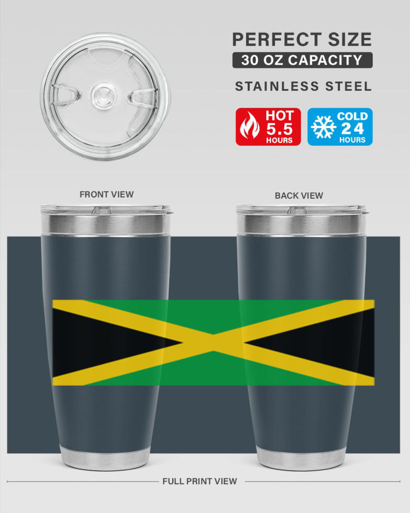 Jamaica 114#- world flags- Tumbler