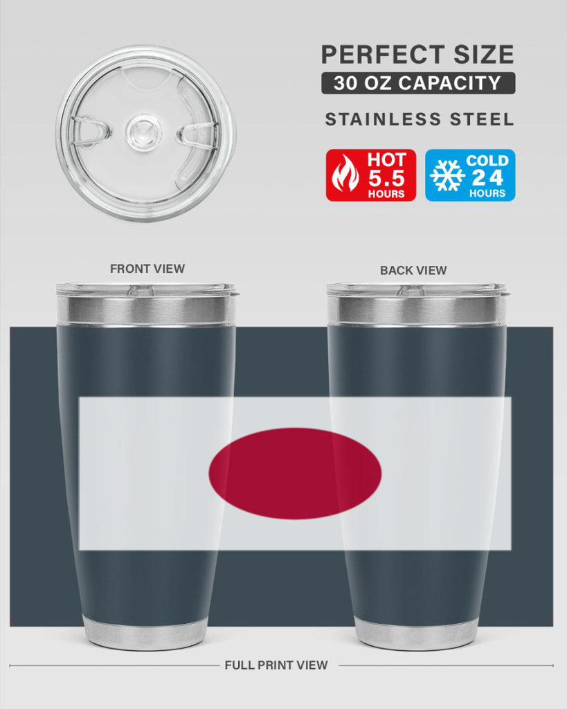 Japan 113#- world flags- Tumbler