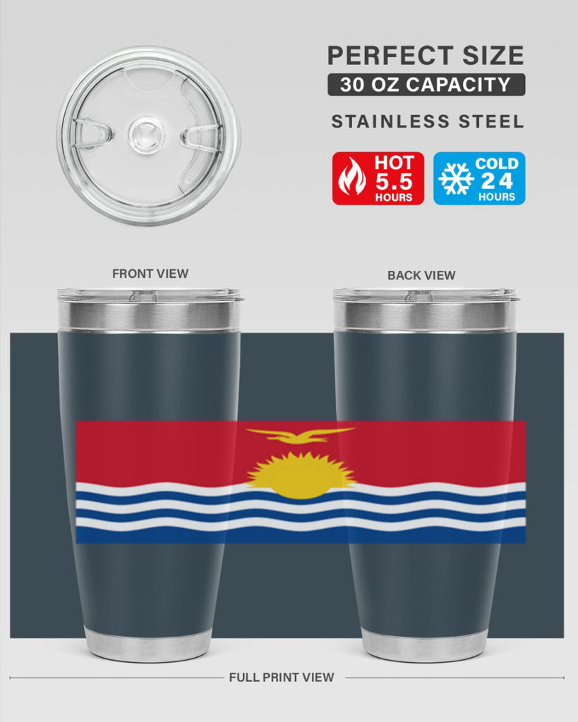 Kiribati 109#- world flags- Tumbler