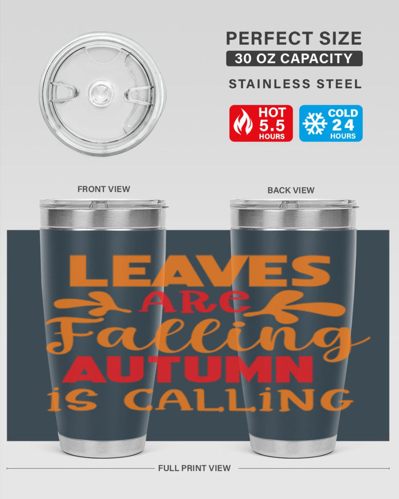 LeavesAreFallingAutumnis 394#- fall- Tumbler