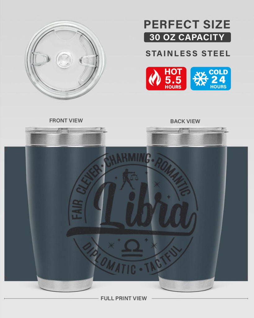 Libra 323#- zodiac- Tumbler