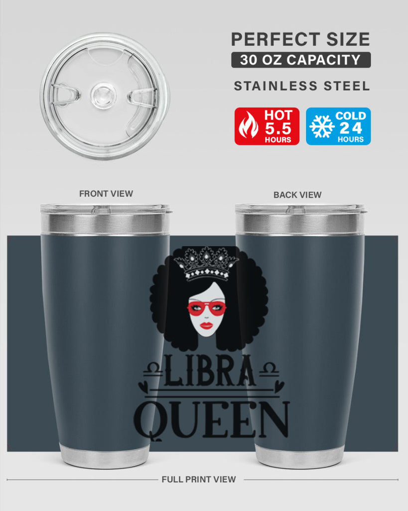 Libra queen 330#- zodiac- Tumbler