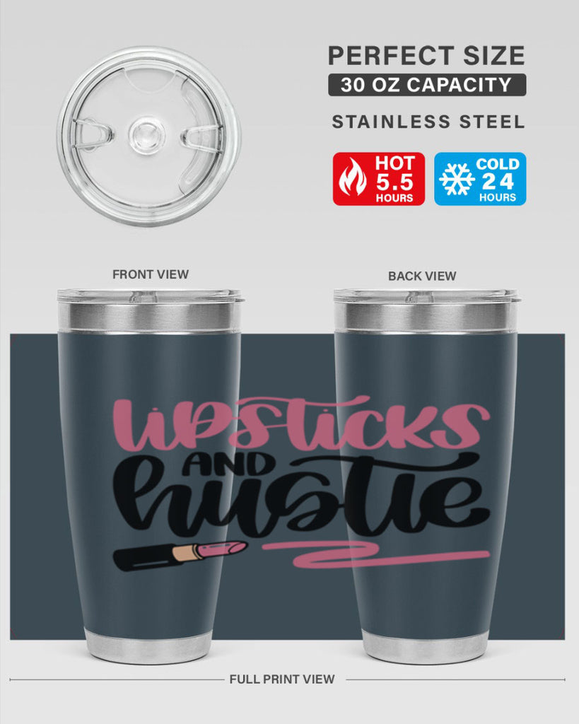 Lipstick And Hustie Style 59#- make up- Tumbler