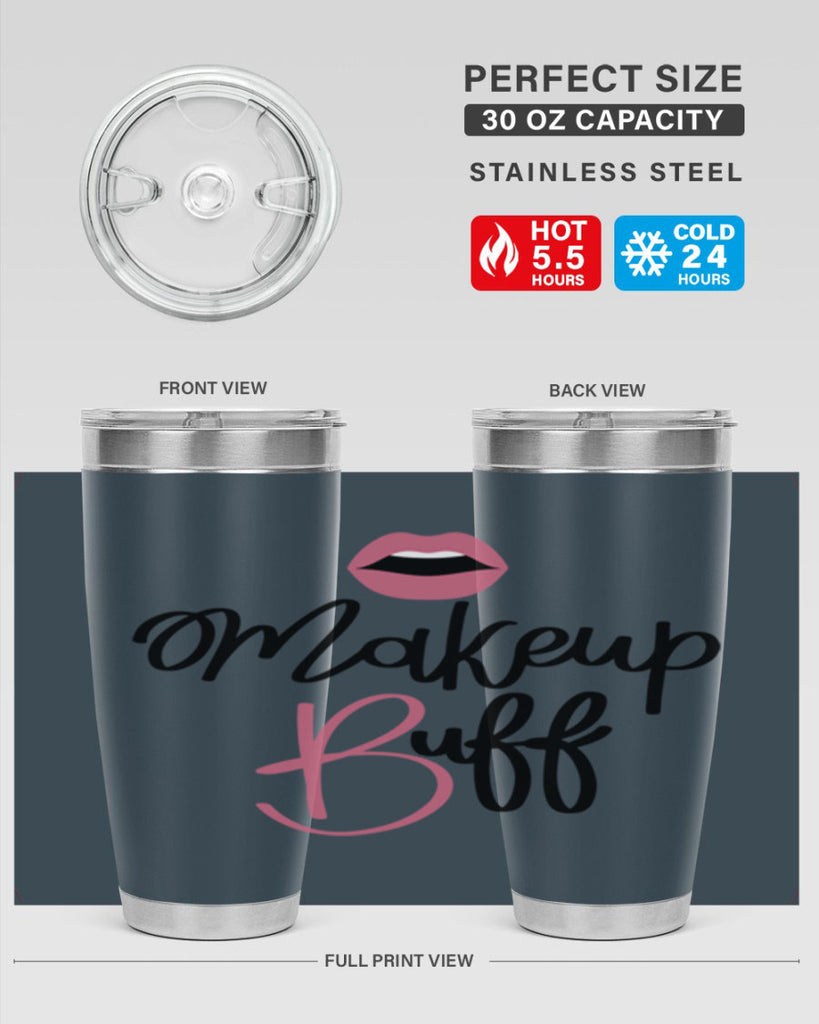 Makeup Buff Style 49#- make up- Tumbler