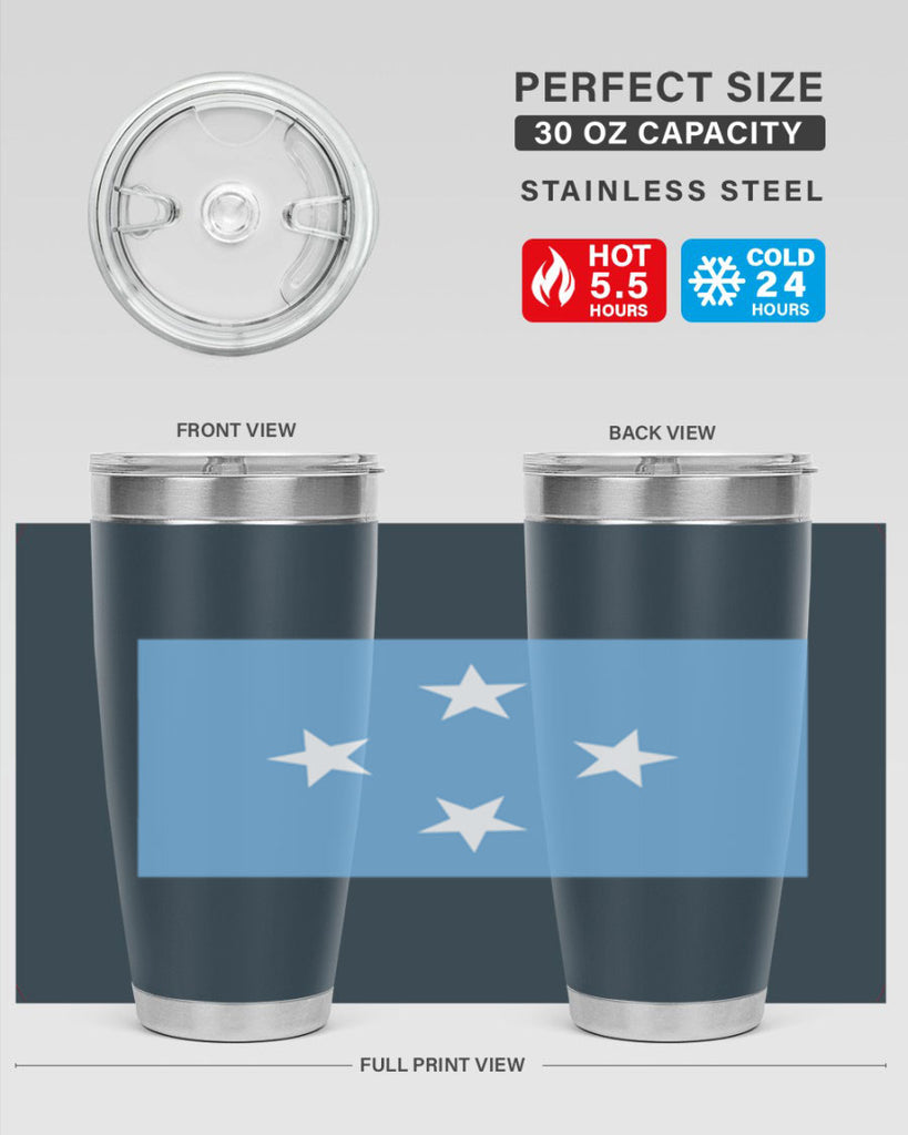 Micronesia 86#- world flags- Tumbler