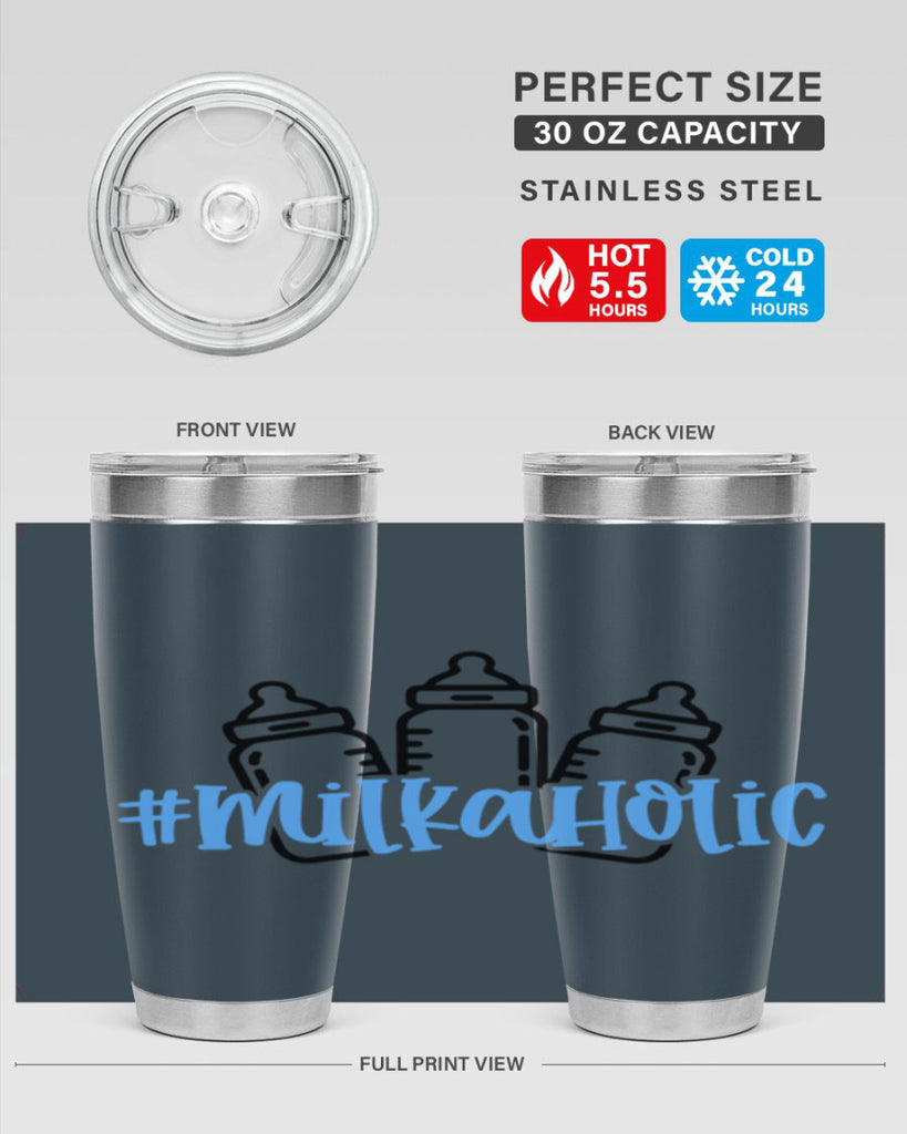 Milkaholic Style 46#- baby- tumbler